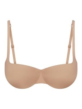 SKIMS ultimate push-up balconette bra - color Clay